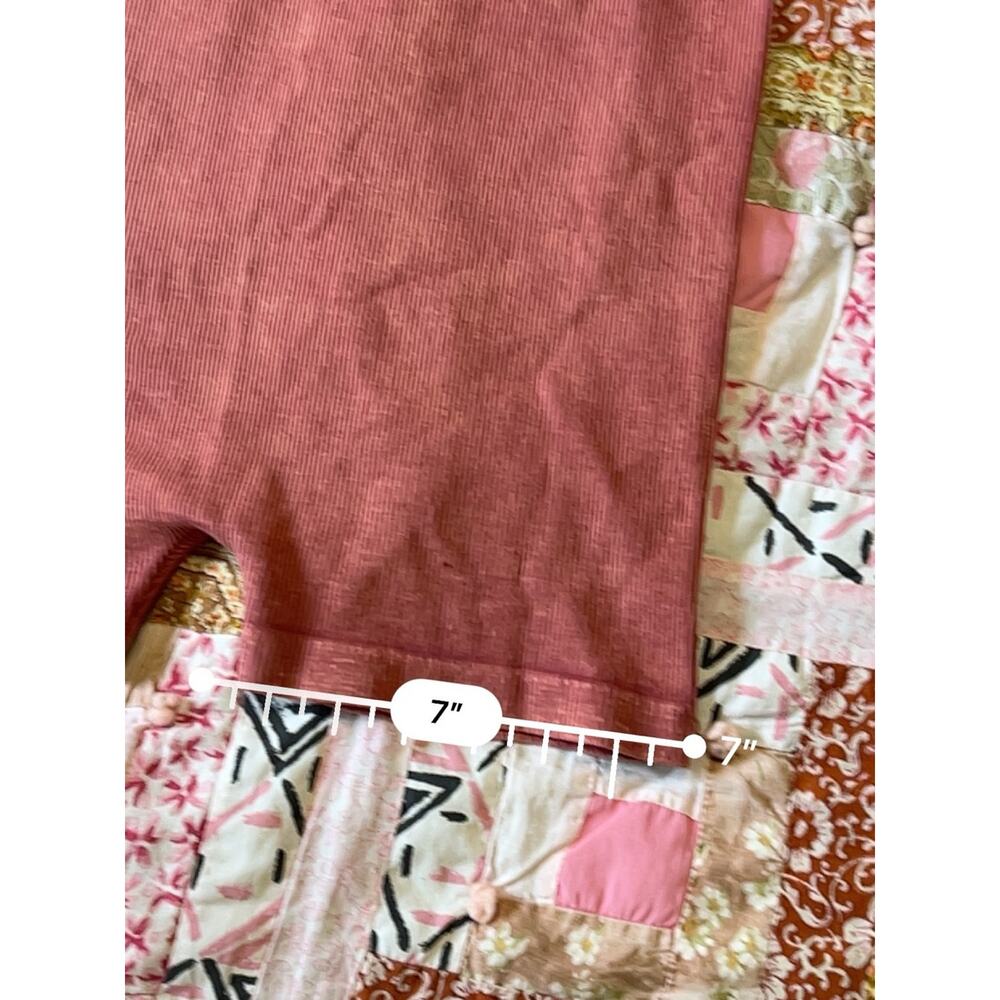 DYNAMIC Ribbed Tank Romper - Dusty Rose - Picture 8 of 8
